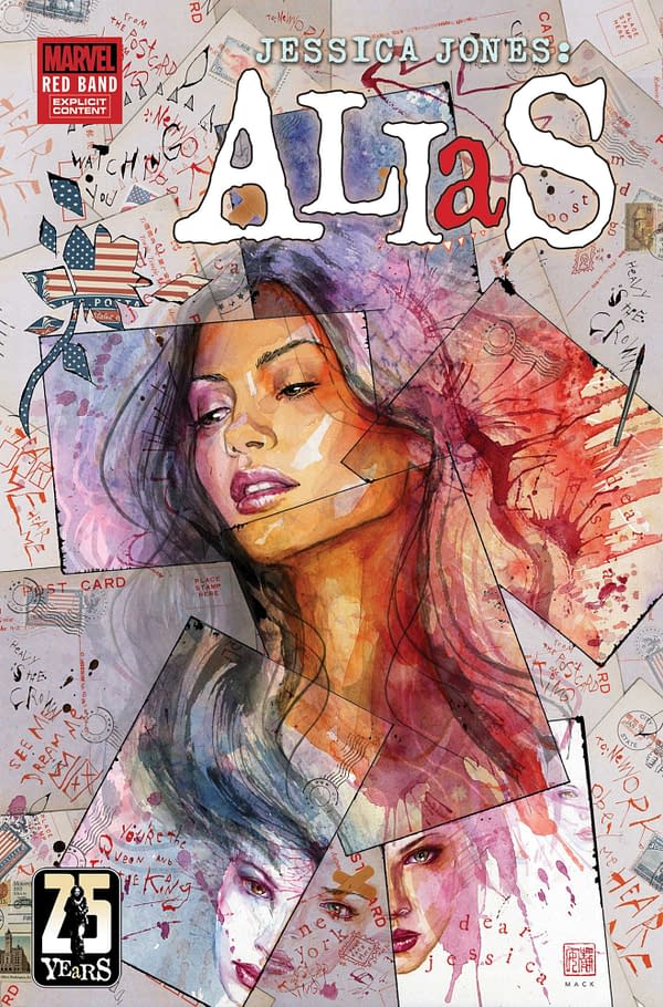 Cover image for ALIAS: RED BAND #3 DAVID MACK COVER