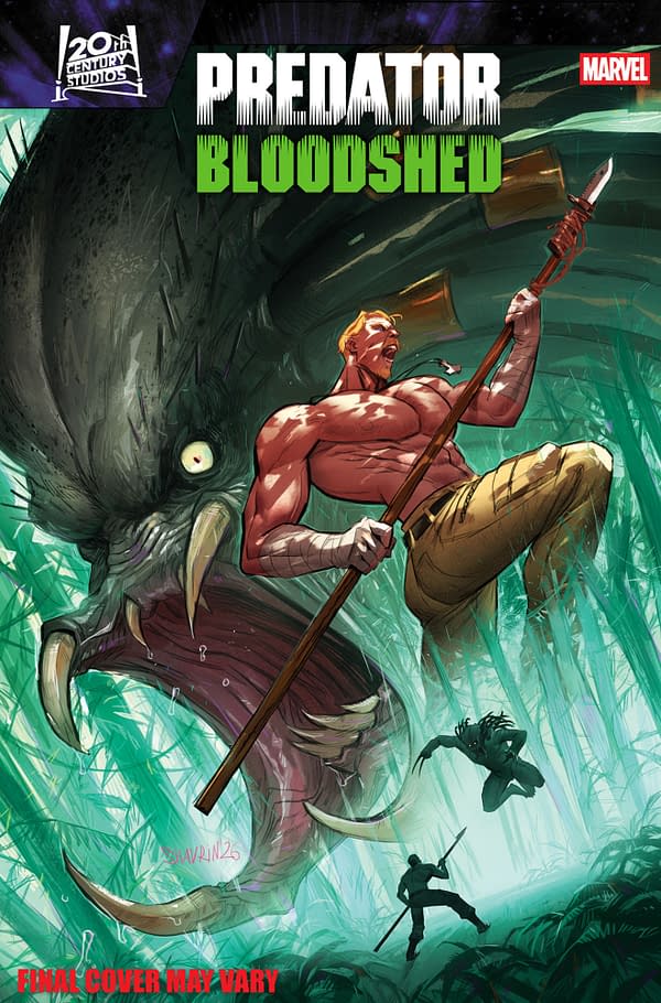 Cover image for PREDATOR: BLOODSHED #4 IVAN SHAVRIN VARIANT