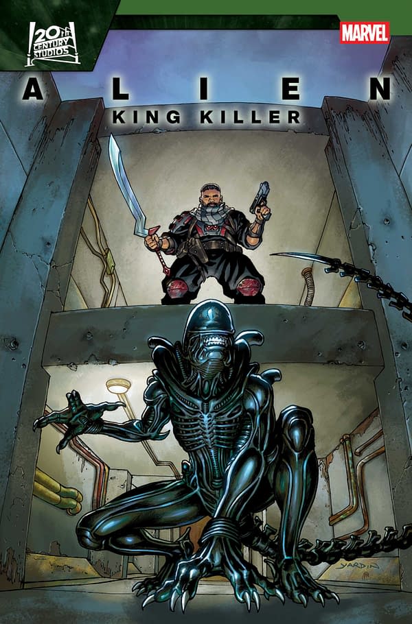 Cover image for ALIEN: KING KILLER #2 DAVID YARDIN COVER