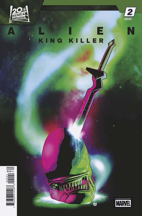 Cover image for ALIEN: KING KILLER #2 ACO VARIANT