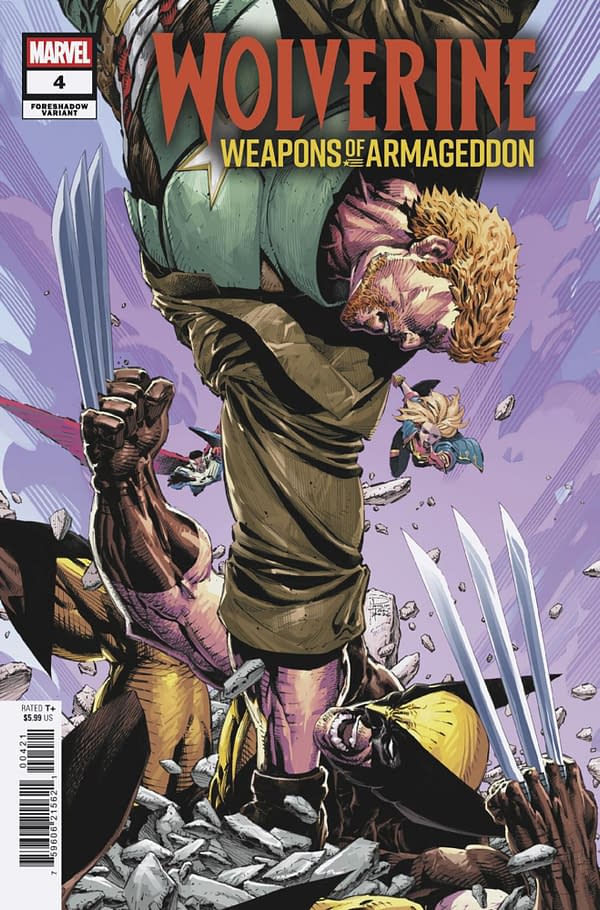 Cover image for WOLVERINE: WEAPONS OF ARMAGEDDON #4 PHILIP TAN FORESHADOW VARIANT