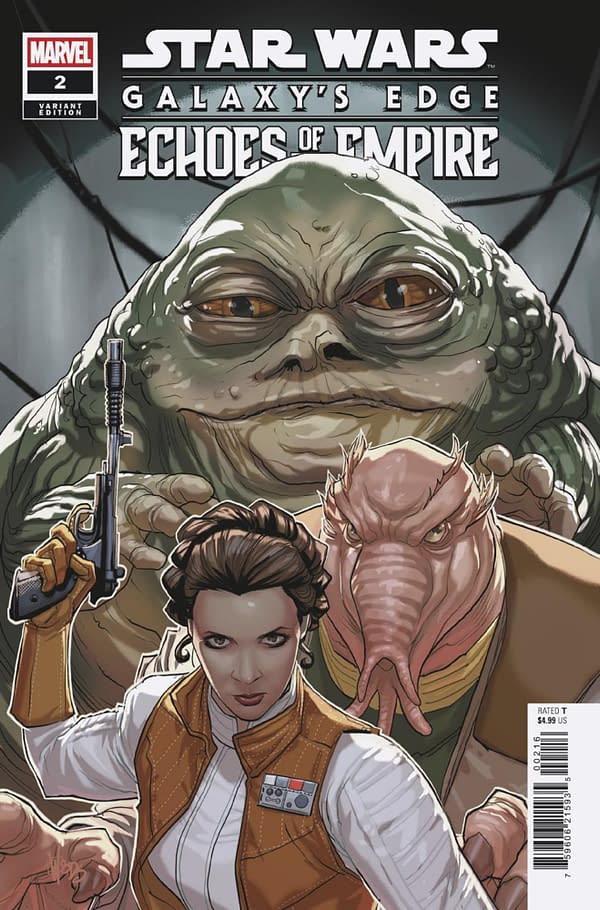 Cover image for STAR WARS: GALAXY'S EDGE - ECHOES OF THE EMPIRE #2 PETE WOODS VARIANT