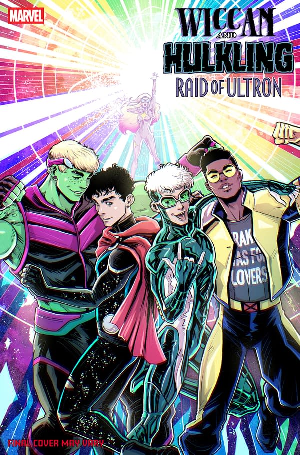 Cover image for WICCAN & HULKLING: RAID OF ULTRON #1 LUCIANO VECCHIO VARIANT