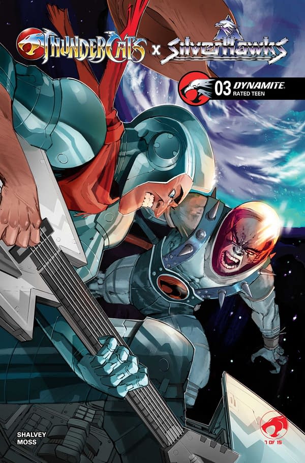 Cover image for ThunderCats x SilverHawks #3