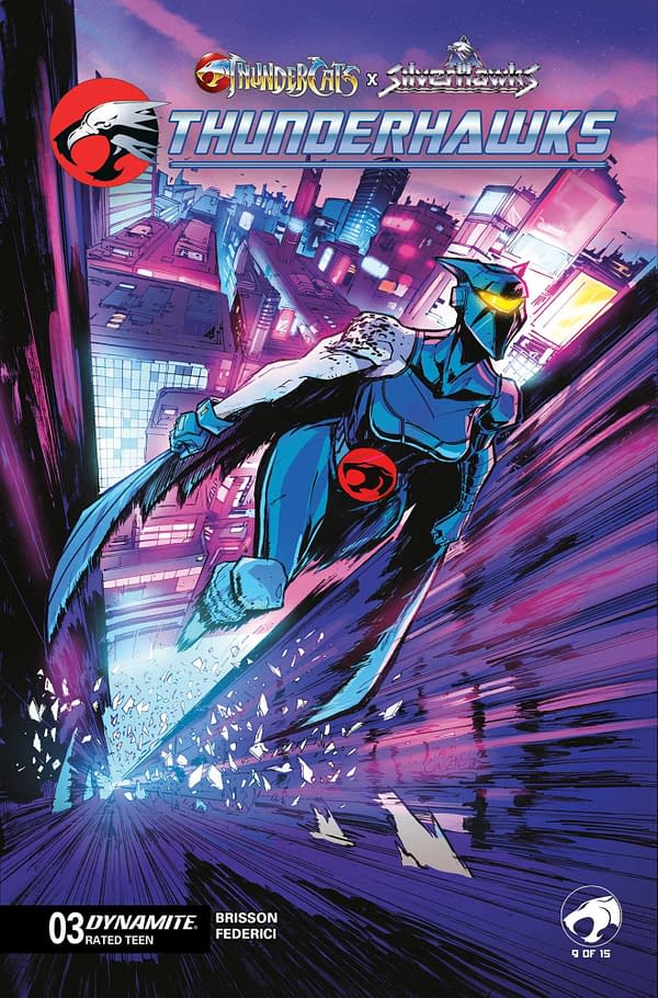 Cover image for ThunderCats x SilverHawks: ThunderHawks #3