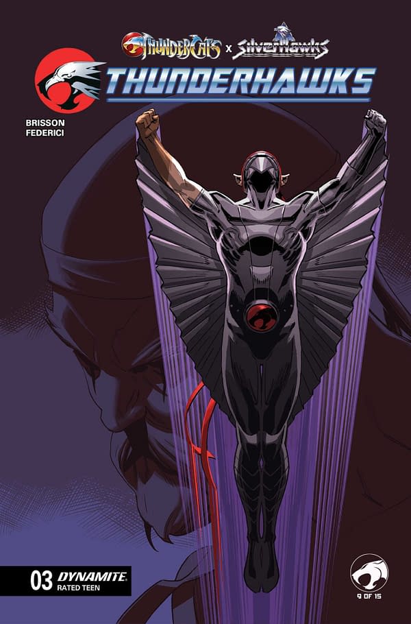 Cover image for ThunderCats x SilverHawks: ThunderHawks #3