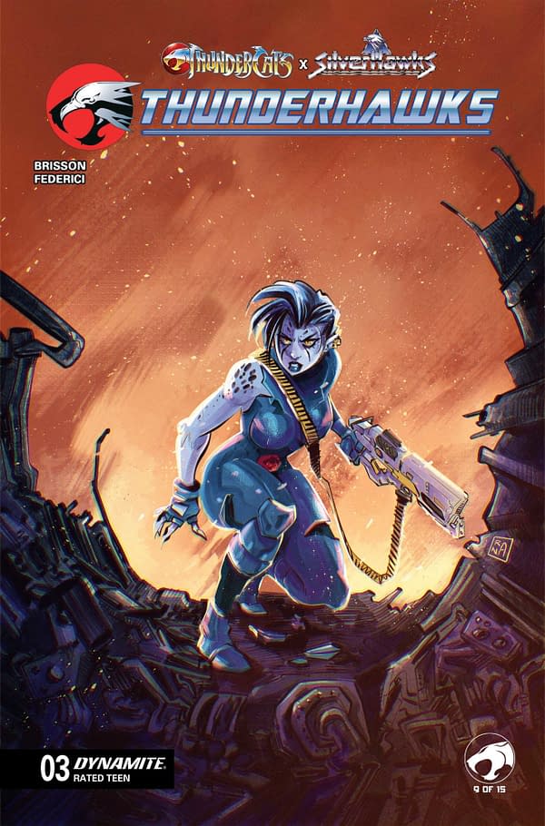Cover image for ThunderCats x SilverHawks: ThunderHawks #3