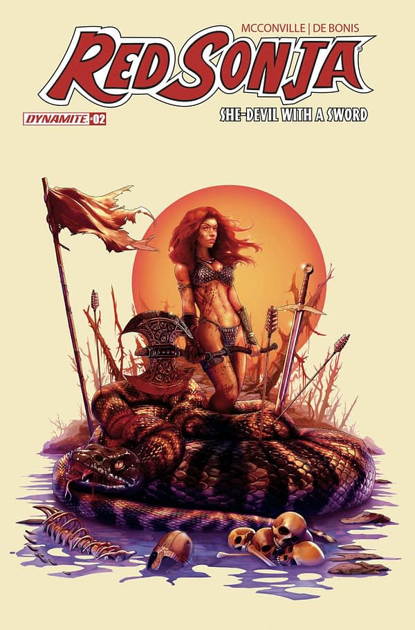 Cover image for Red Sonja: She-Devil With a Sword #2
