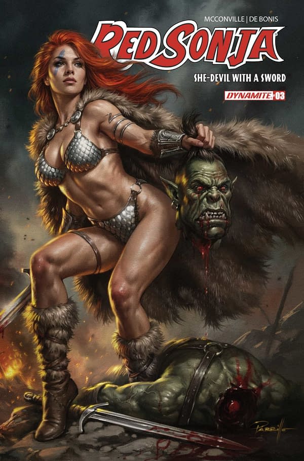 Cover image for Red Sonja: She-Devil with a Sword #3