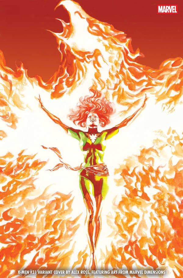 Cover image for X-MEN #31 ALEX ROSS MARVEL DIMENSIONS VARIANT