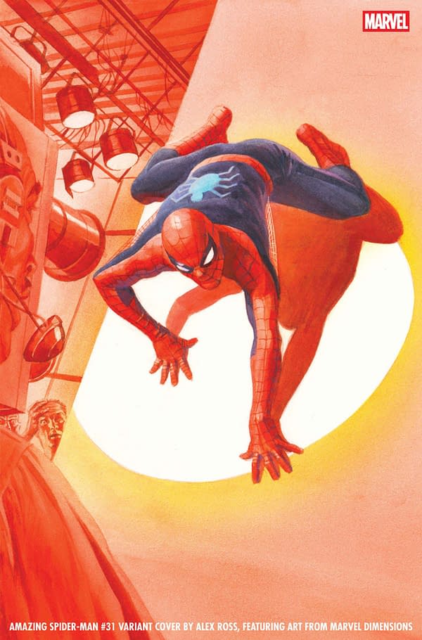 Cover image for AMAZING SPIDER-MAN #31 ALEX ROSS MARVEL DIMENSIONS VARIANT