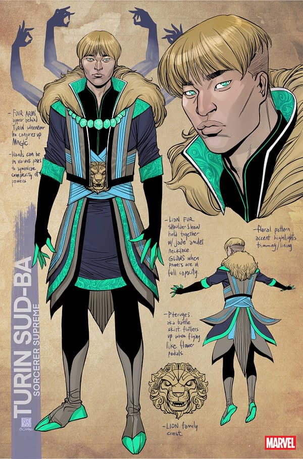 Cover image for SORCERER SUPREME #7 BERNARD CHANG DESIGN VARIANT