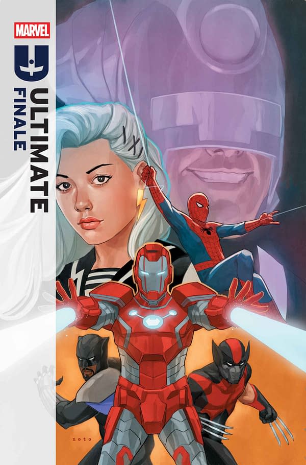 Cover image for ULTIMATE UNIVERSE: FINALE #1 PHIL NOTO COVER