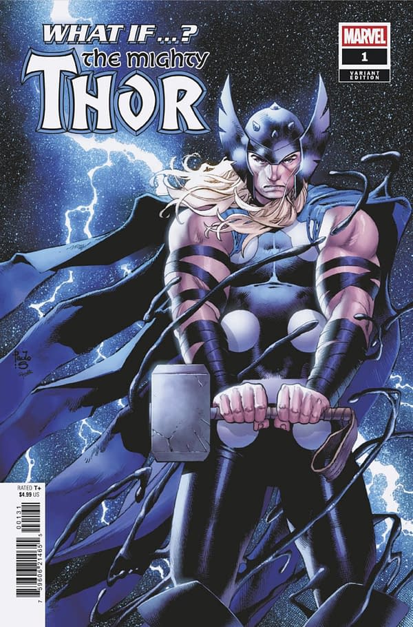 Cover image for WHAT IF...? THOR #1 PAULO SIQUEIRA VARIANT