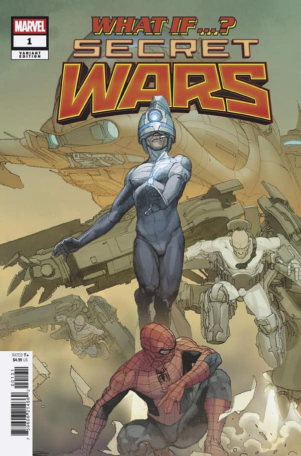 Cover image for WHAT IF...? SECRET WARS #1 ESAD RIBIC VARIANT