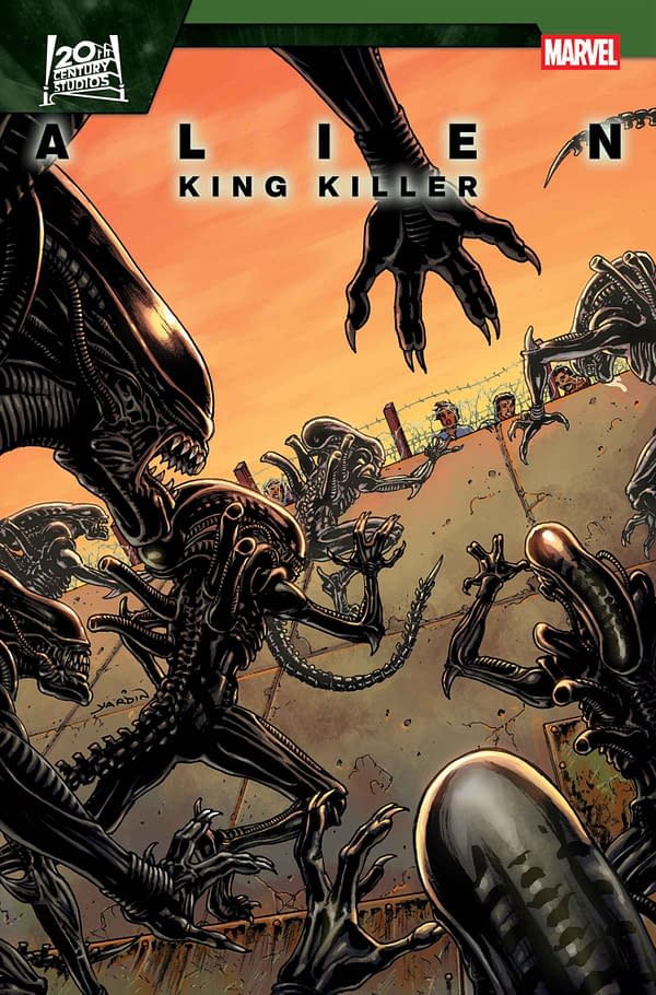 Cover image for ALIEN: KING KILLER #3 DAVID YARDIN COVER