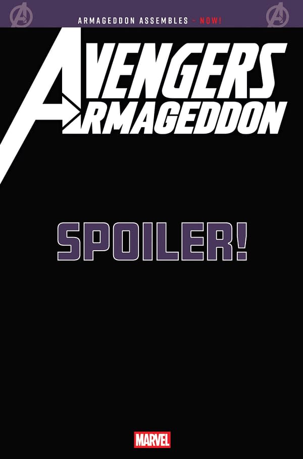 Cover image for AVENGERS: ARMAGEDDON #1 MARCO CHECCHETTO SPOILER VARIANT