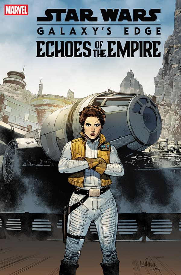 Cover image for STAR WARS: GALAXY'S EDGE - ECHOES OF THE EMPIRE #3 LEINIL YU LEIA VARIANT
