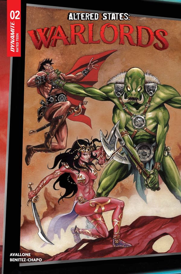 Cover image for Altered States: Warlords #2