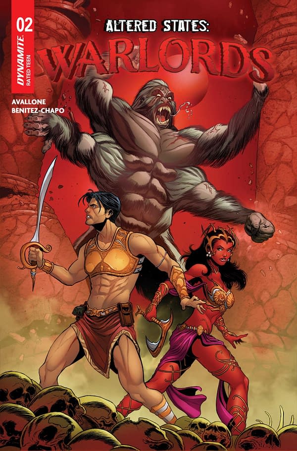 Cover image for Altered States: Warlords #2