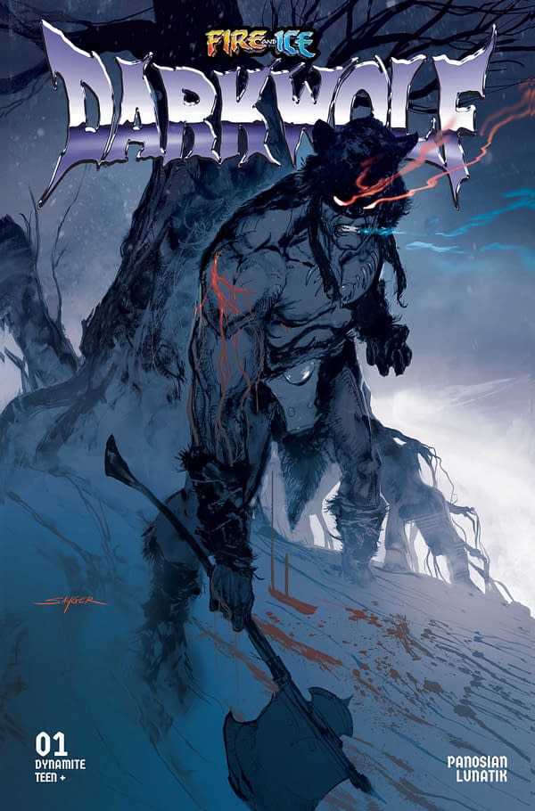 Cover image for Fire and Ice: Darkwolf #1