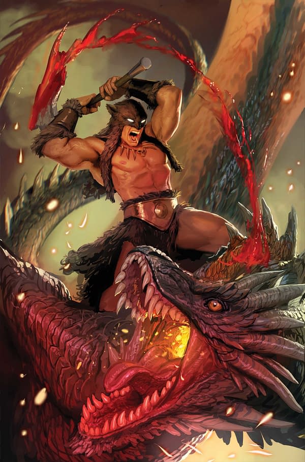 Cover image for Fire and Ice: Darkwolf #1