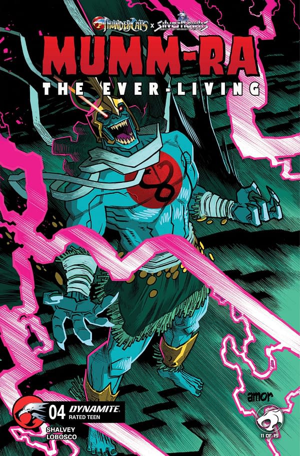 Cover image for Mumm-Ra The Ever-Living #4