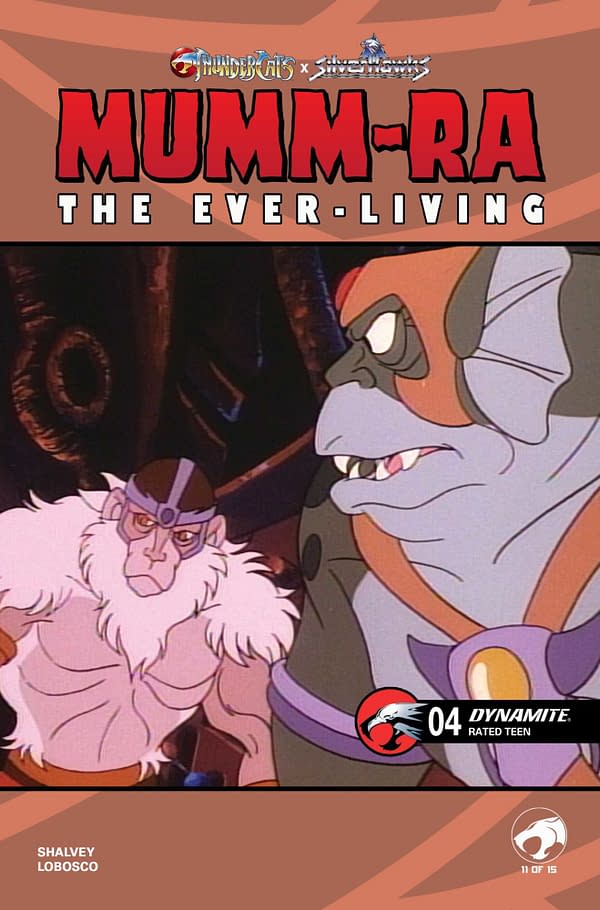 Cover image for Mumm-Ra The Ever-Living #4
