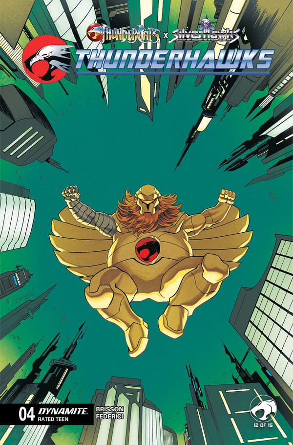 Cover image for ThunderCats x SilverHawks: ThunderHawks #4