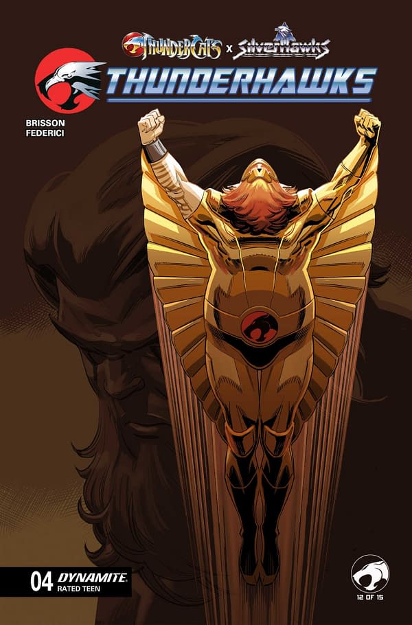 Cover image for ThunderCats x SilverHawks: ThunderHawks #4