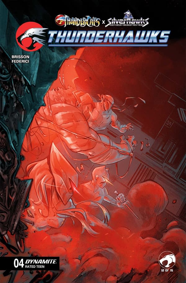 Cover image for ThunderCats x SilverHawks: ThunderHawks #4