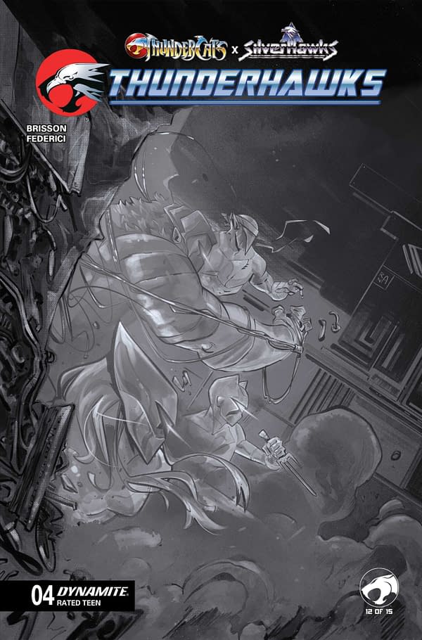 Cover image for ThunderCats x SilverHawks: ThunderHawks #4
