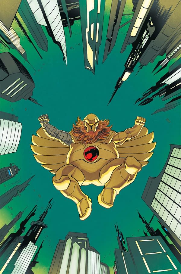 Cover image for ThunderCats x SilverHawks: ThunderHawks #4