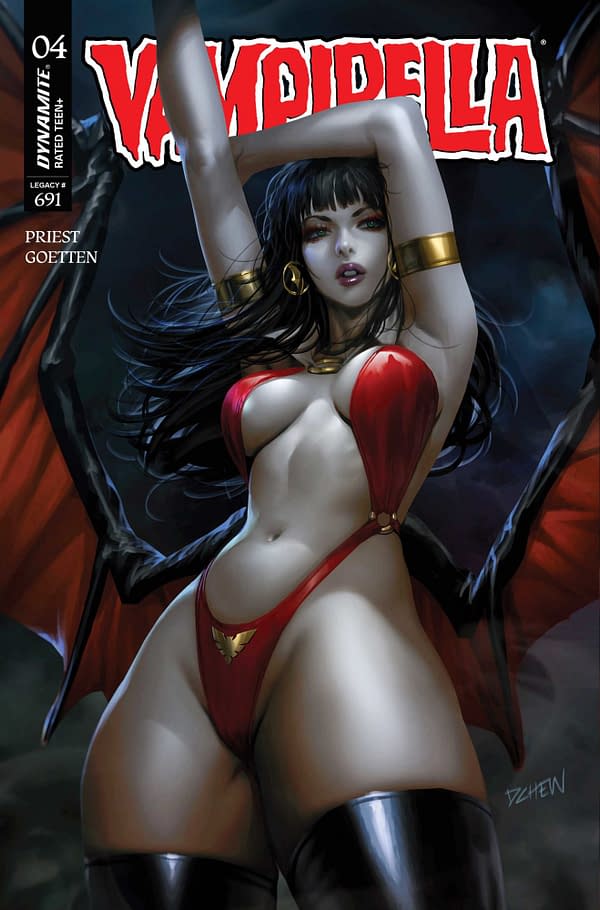 Cover image for Vampirella #4