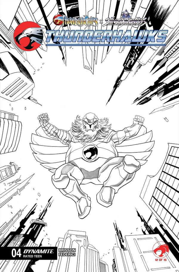 Cover image for ThunderCats x SilverHawks: ThunderHawks #4