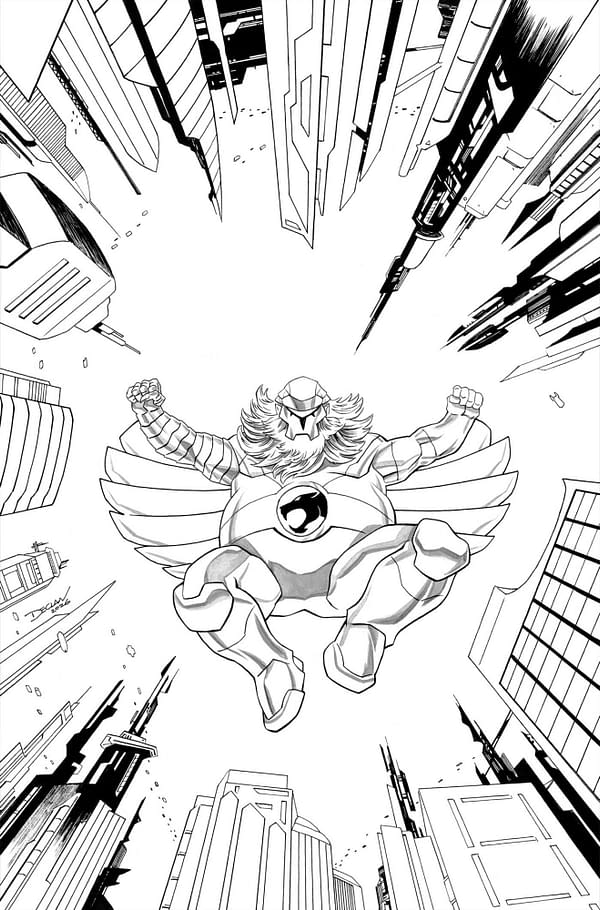 Cover image for ThunderCats x SilverHawks: ThunderHawks #4