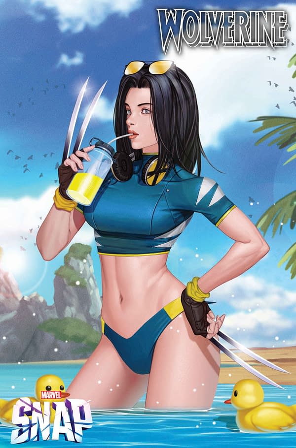 Cover image for WOLVERINE #24 INHYUK LEE MARVEL SNAP SWIMSUIT VARIANT