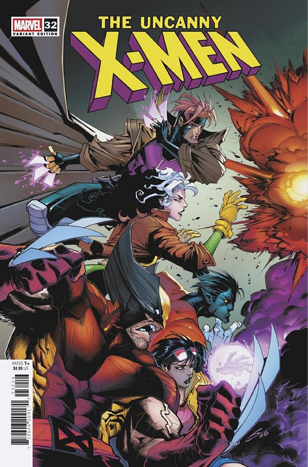 Cover image for UNCANNY X-MEN #32 GERARDO SANDOVAL VARIANT