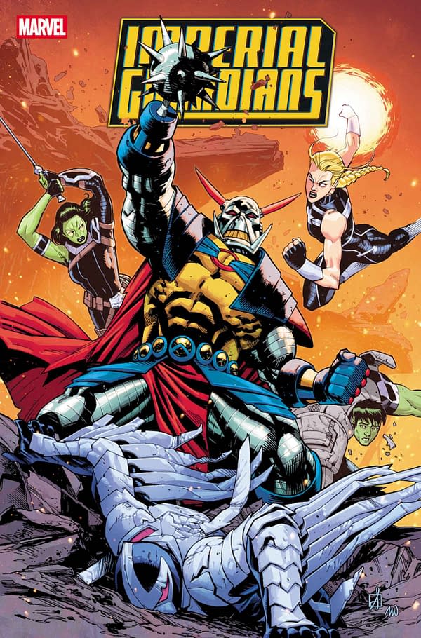 Cover image for IMPERIAL GUARDIANS #5 SEAN IZAAKSE COVER