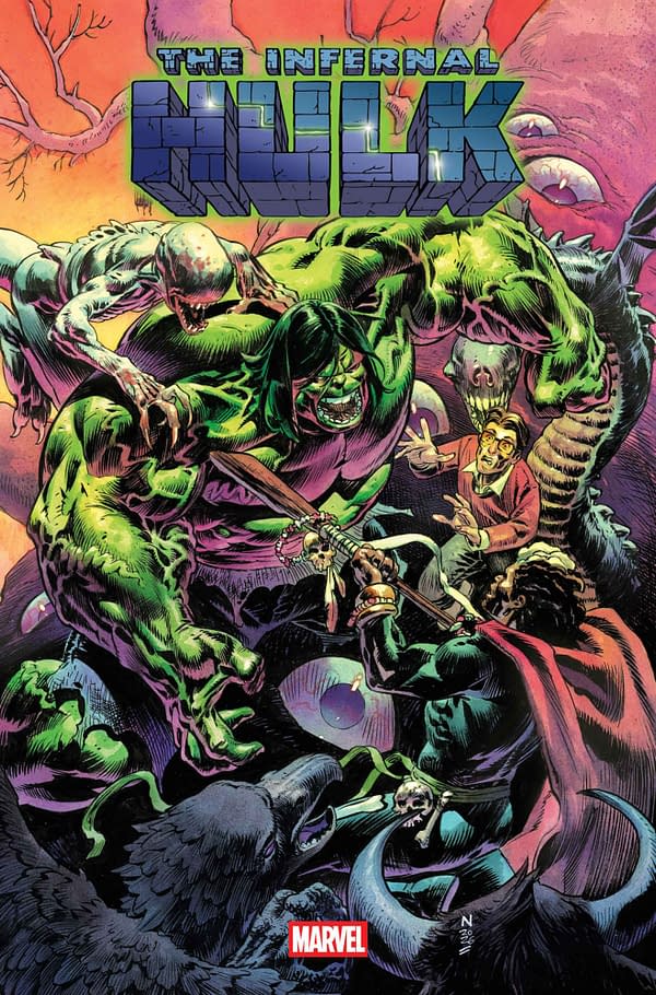 Cover image for THE INFERNAL HULK #9 NIC KLEIN COVER