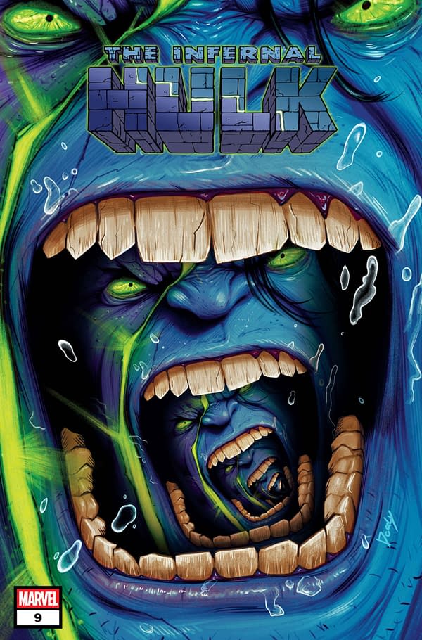 Cover image for INFERNAL HULK #9 DOALY VARIANT
