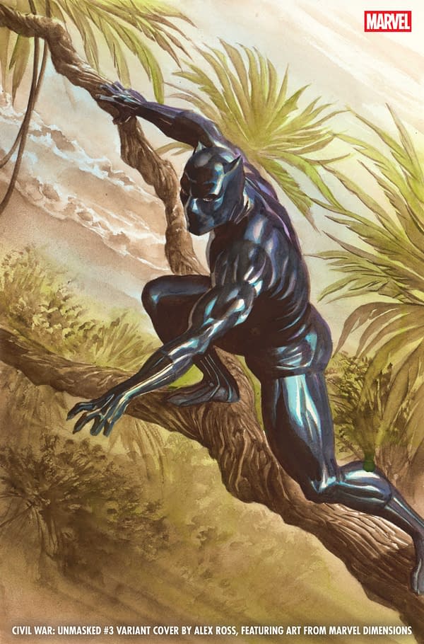Cover image for CIVIL WAR: UNMASKED #3 ALEX ROSS MARVEL DIMENSIONS VARIANT