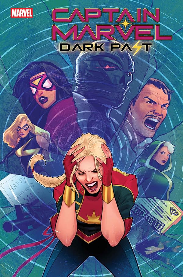 Cover image for CAPTAIN MARVEL: DARK PAST #4 LUCAS WERNECK COVER