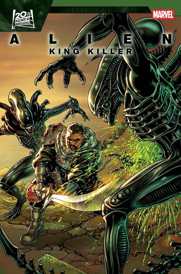 Cover image for ALIEN: KING KILLER #4 DAVID YARDIN COVER