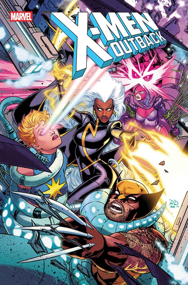 Cover image for X-MEN: OUTBACK #2 RUSSELL DAUTERMAN COVER