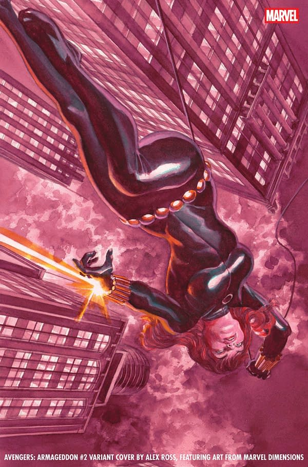 Cover image for AVENGERS: ARMAGEDDON #2 ALEX ROSS MARVEL DIMENSIONS VARIANT