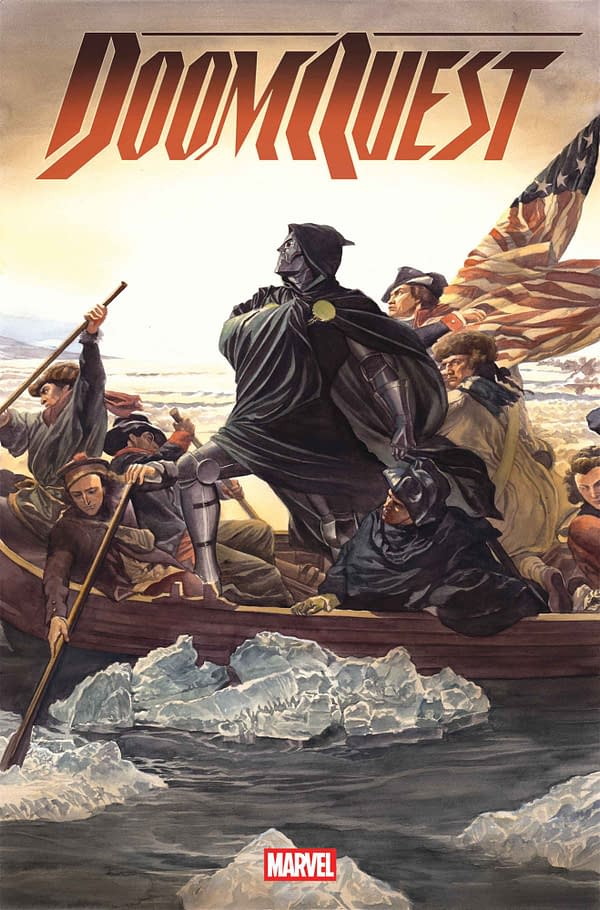 Cover image for DOOMQUEST #3 ALEX ROSS COVER