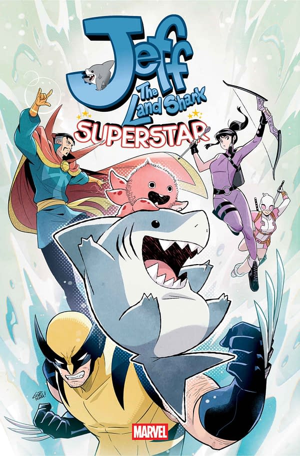 Cover image for JEFF THE LAND SHARK: SUPERSTAR #1 GURIHIRU COVER