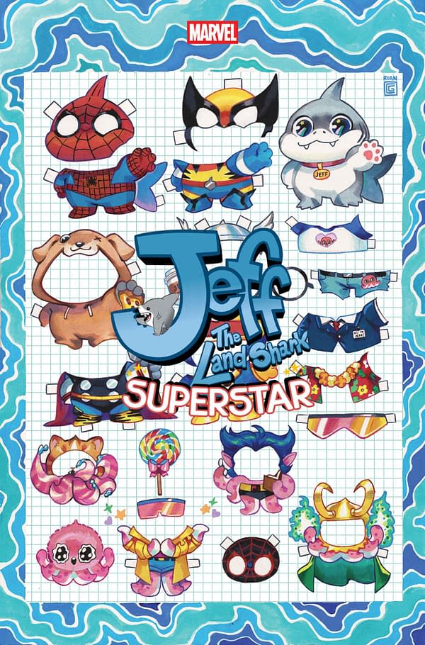Cover image for JEFF THE LAND SHARK: SUPERSTAR #1 RIAN GONZALES FOIL VARIANT