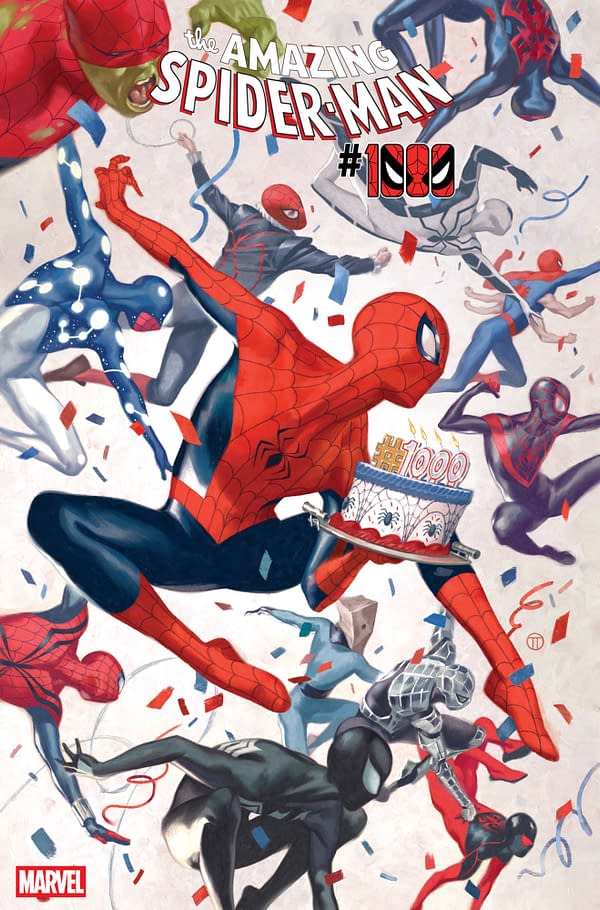 Slightly Less Controversial Amazing Spider-Man #1000 Covers
